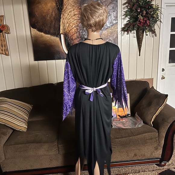 Rubie’s • Witch Of The Webs • Women • One Size • Purple/Black •Halloween Costume - Picture 14 of 15